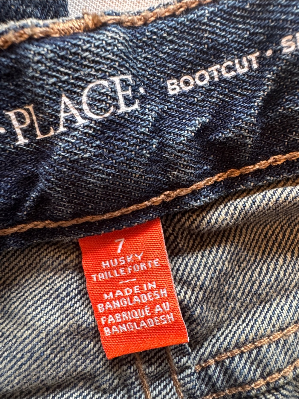 The Children's Place Girls' Bootcut Jeans - Indigo Blue